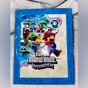 Super Mario Bros. Wonder Framed Art Print - Preorder Exclusive NEW Nintendo